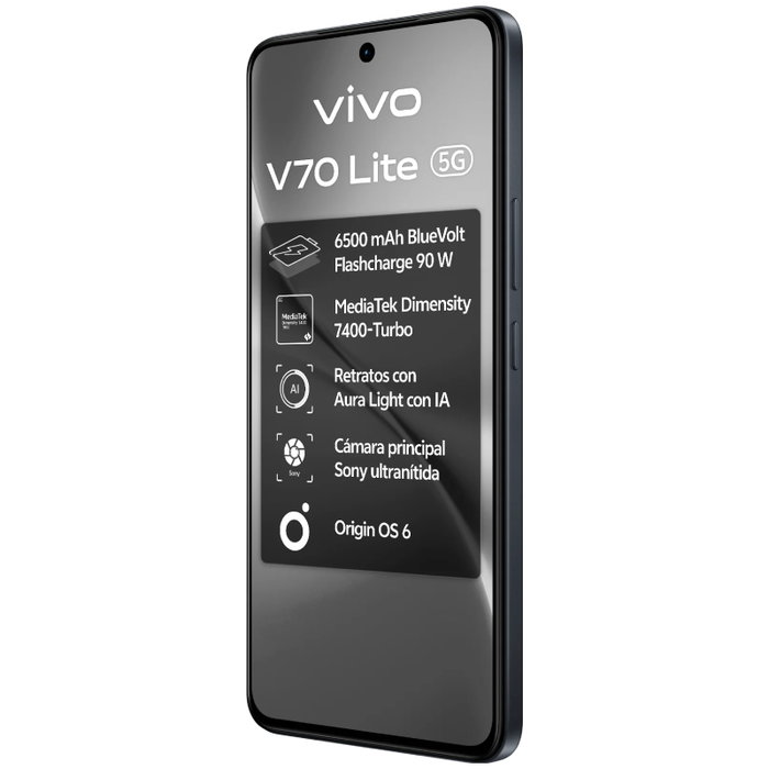 Vivo V70 Lite 5G Negro 6GB RAM 128GB